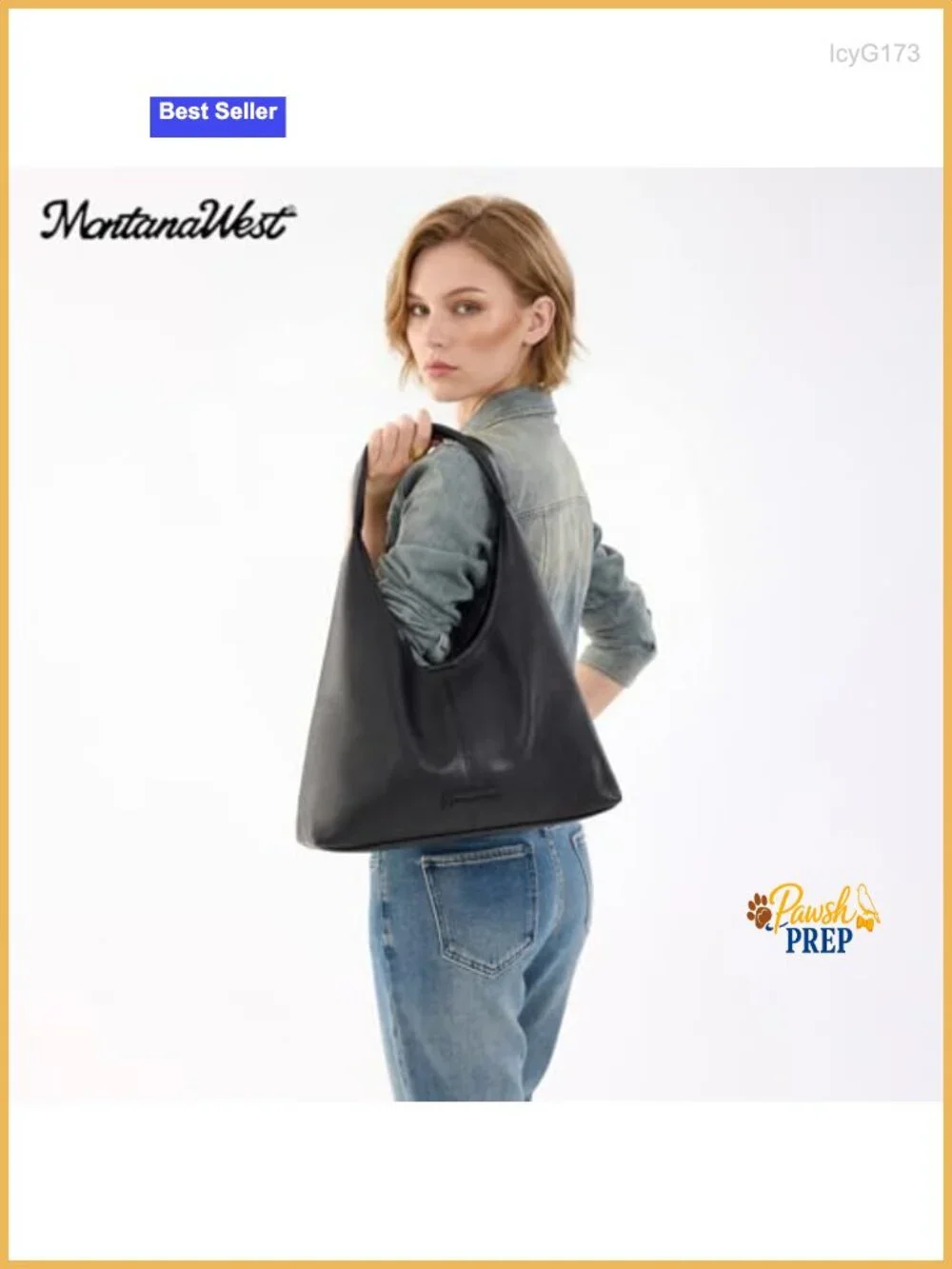 Slouchy Hobo Bag for Women with Pouch, Faux Leather Shoulder Handbag Tote